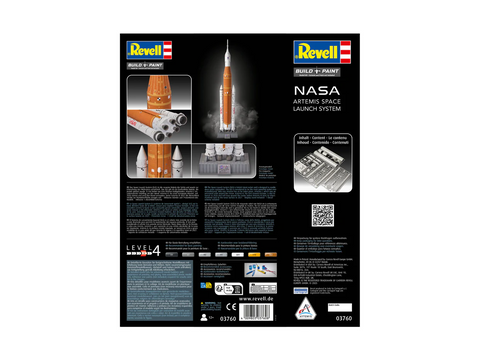NASA Artemis SLS raketos plastikinis surenkamas modelis 1/144 71,2 cm