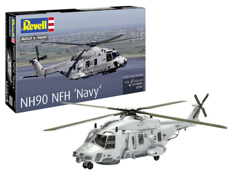 Revell NH90 NFH Navy 1/72 plastikinis sraigtasparnio modelio rinkinys