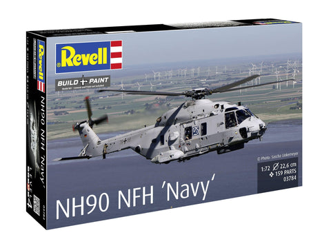 Revell NH90 NFH Navy 1/72 plastikinis sraigtasparnio modelio rinkinys