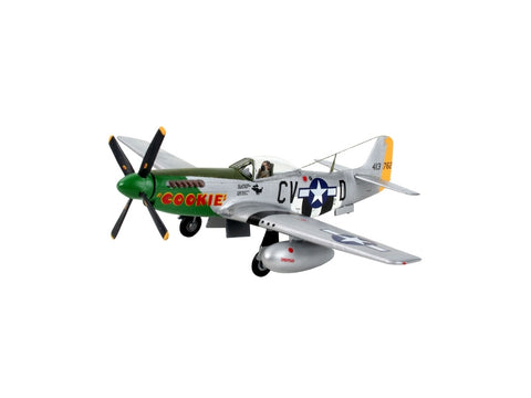 Revell P-51D Mustang dovanų komplektas 1/72 su dažais ir klijais