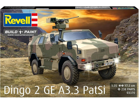 Revell ATF Dingo 2 GE A3.3 1:35 plastikinis surenkamas modelis