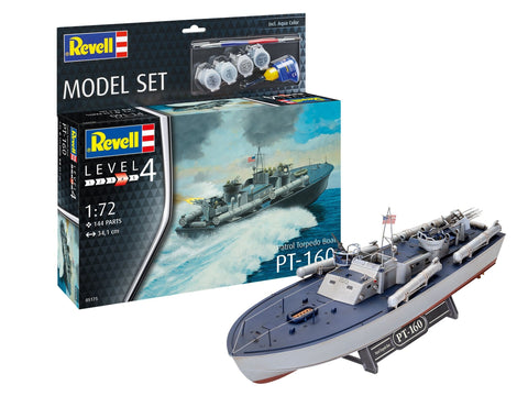 Revell torpedinis kateris PT-559/PT-160 dovanų rinkinys, 1/72