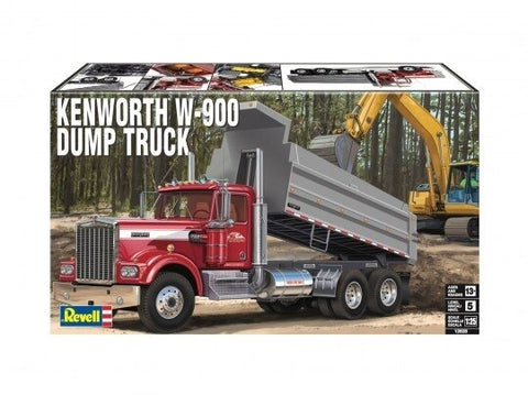 Revell Kenworth W-900 savivartis sunkvežimis 1:25 – surinkimo rinkinys (12628)