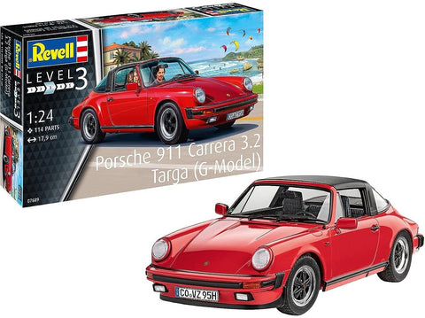 Revell Porsche 911 Carrera 3.2 Targa 1:24 plastikinis modelio rinkinys