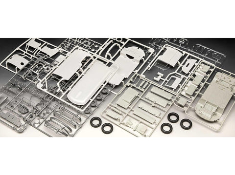 Revell Volkswagen T1 furgonas Gulf dekoracija, 1/24 plastikinis modelio rinkinys