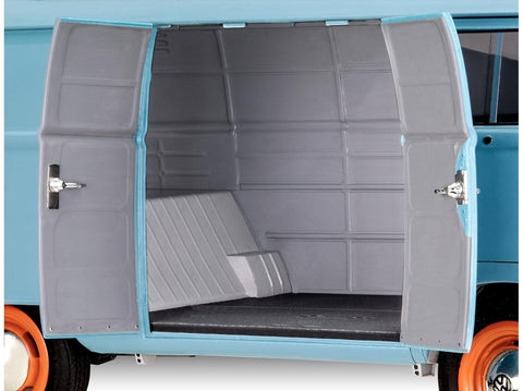 Revell Volkswagen T1 furgonas Gulf dekoracija, 1/24 plastikinis modelio rinkinys