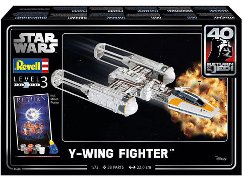 Revell Star Wars Y-wing Fighter dovanų rinkinys 1/72
