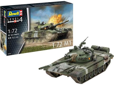 Revell T-72 M1 tankas 1:72 plastikinis surenkamas modelis (03357)