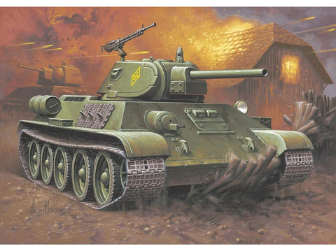 Revell T-34-76 1940 dovanų rinkinys 1:76 su klijais ir dažais