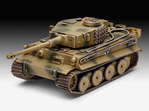 Revell tankas Tiger I (PzKpfw VI Ausf. H) dovanų rinkinys 1/72, su dažais
