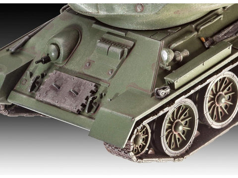 Revell T-34-85 dovanų rinkinys 1/72 (63302) su dažais ir klijais