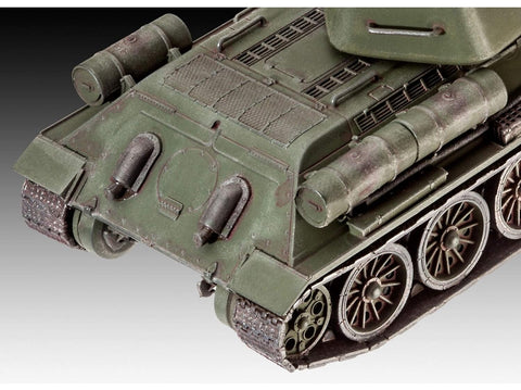 Revell T-34-85 dovanų rinkinys 1/72 (63302) su dažais ir klijais