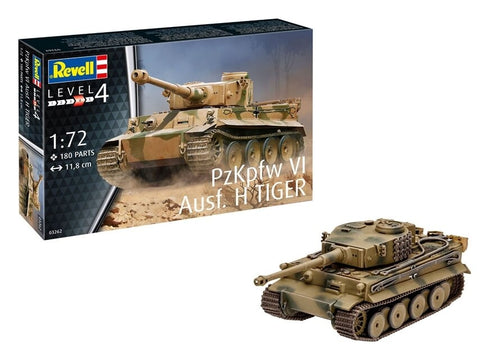 Revell PzKpfw VI Tiger I Ausf. H 1/72 plastikinis tanko modelis