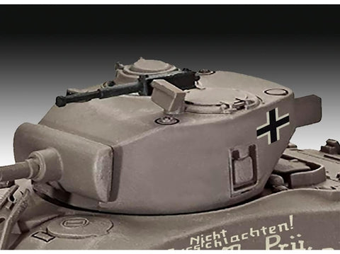 Revell Sherman M4A1 tankas dovanų rinkinys 1/72 su dažais ir klijais