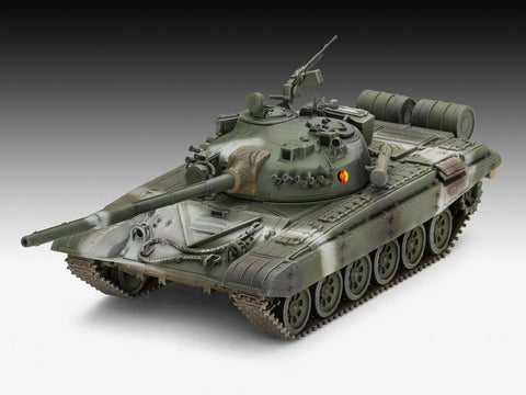 Revell T-72 M1 dovanų rinkinys 1/72 – plastikinis modelis su dažais ir klijais