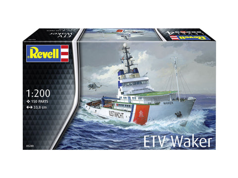 Revell ETV Waker Nyderlandų pakrančių apsaugos laivas 1:200