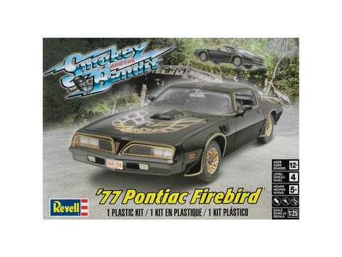 Revell 1977 Pontiac Firebird S+B 1:25 surenkamas plastikinis modelis 14027