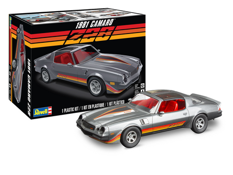 Revell 1981 Chevrolet Camaro Z-28 1:25 plastikinio modelio rinkinys