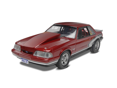 Revell ’90 Mustang LX 5.0 Drag Racer, surenkamas 1/25 plastikinis modelis