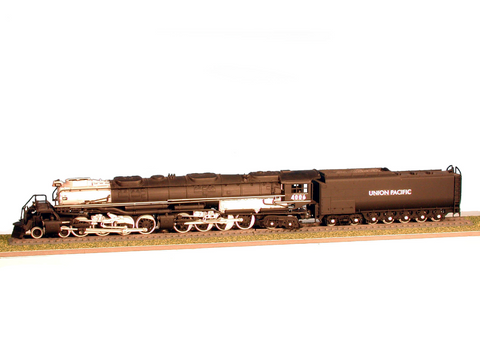 Revell Big Boy lokomotyvas 1/87 HO dovanų rinkinys su dažais ir klijais