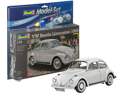 Revell VW Beetle Limousine 1968 1:24 – surenkamas dovanų rinkinys (67083)