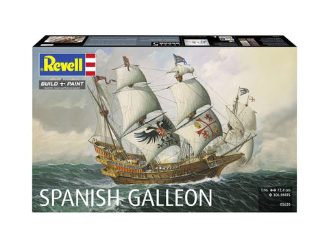 Revell Ispaniškas galeonas 1:96 plastikinis laivo modelis 72,4 cm 05620
