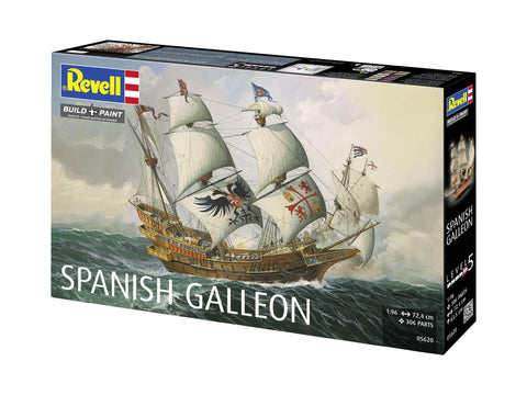 Revell Ispaniškas galeonas 1:96 plastikinis laivo modelis 72,4 cm 05620