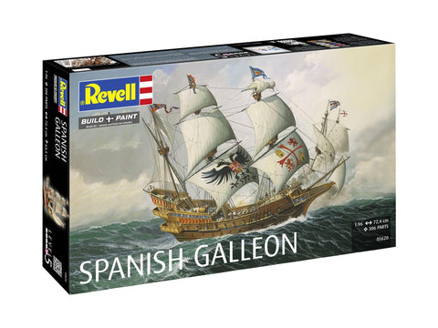Revell Ispaniškas galeonas 1:96 plastikinis laivo modelis 72,4 cm 05620