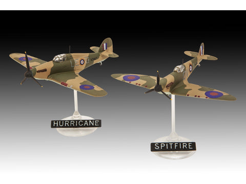Revell Spitfire Mk.Ia ir Hurricane Mk.I dovanų rinkinys 1/144 (63771)