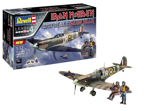 Revell Spitfire Mk.II Iron Maiden Aces High 35-mečio dovanų rinkinys 1/32