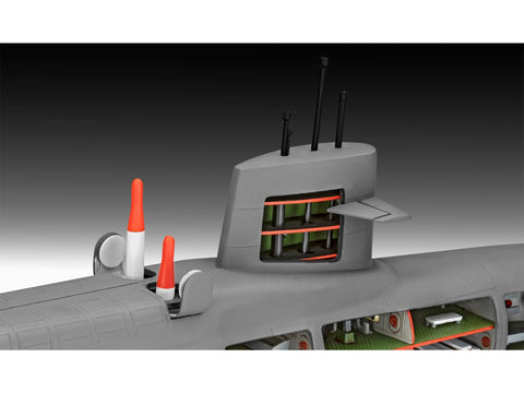 Revell S.S.B. Abraham Lincoln 1:253 laivas su interjeru, 37 cm (05185)