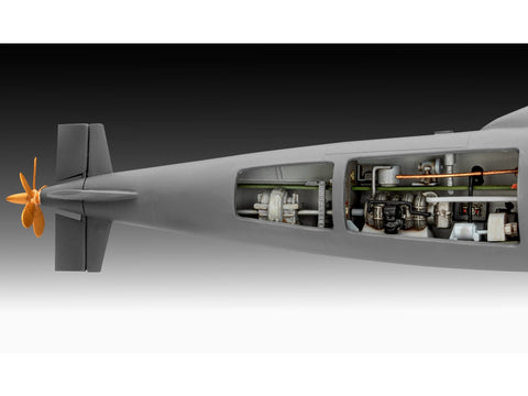 Revell S.S.B. Abraham Lincoln 1:253 laivas su interjeru, 37 cm (05185)