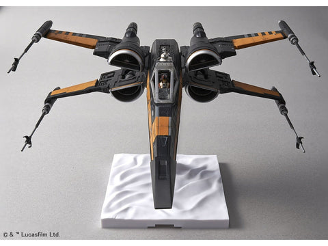 Revell Star Wars Poe X-Wing 1/72 plastikinis surinkimo rinkinys Bandai