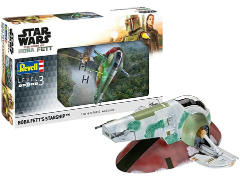 Revell Star Wars The Mandalorian: Boba Fett laivas 1/88 surenkamas modelis