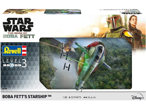 Revell Star Wars The Mandalorian: Boba Fett laivas 1/88 surenkamas modelis
