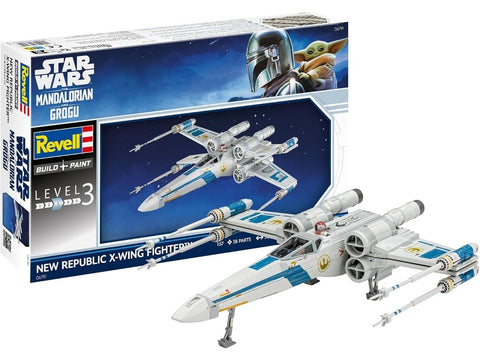 Star Wars Mandalorian X-Wing lėktuvo modelis vaikams ir kolekcionieriams