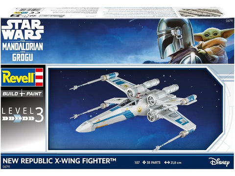 Star Wars Mandalorian X-Wing lėktuvo modelis vaikams ir kolekcionieriams