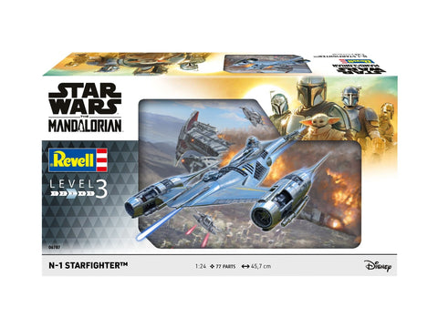 Revell Star Wars Mandaloriečio N1 Starfighter 1/24 surenkamas modelis