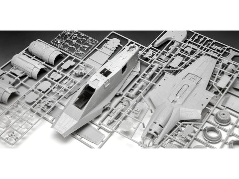 Star Wars Mandalorietis Razor Crest plastikinis modelis 1/72 su Grogu