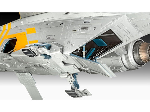 Star Wars Mandalorietis Razor Crest plastikinis modelis 1/72 su Grogu
