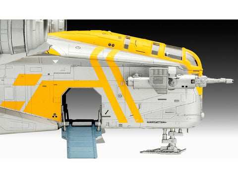 Star Wars Mandalorietis Razor Crest plastikinis modelis 1/72 su Grogu