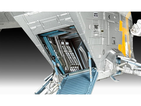 Star Wars Mandalorietis Razor Crest plastikinis modelis 1/72 su Grogu