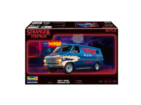 Revell Stranger Things GMC furgonas 1/25 plastikinis rinkinis