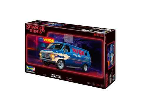 Revell Stranger Things GMC furgonas 1/25 plastikinis rinkinis