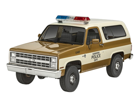 Revell Stranger Things Hopperio 1985 m. Chevy K5 Blazer 1/25 surinkimo rinkinys