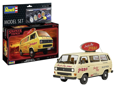 Revell Stranger Things VW T3 Surfer Boy dovanų rinkinys 1:25