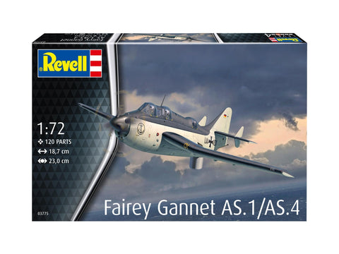 Revell Fairey Gannet AS.1/AS.4 1/72 surenkamas lėktuvo modelis (03775)