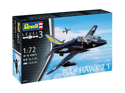 Revell BAe Hawk T.1 1/72 plastikinis lėktuvo modelio rinkinys 04970
