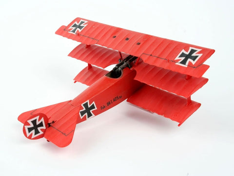 Fokker Dr.1 triplano surenkamas modelis 1/72 – dovanų rinkinys