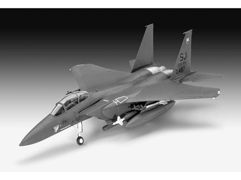 Revell F-15E Strike Eagle lėktuvo surenkamas modelis dovanų rinkinys 1/144